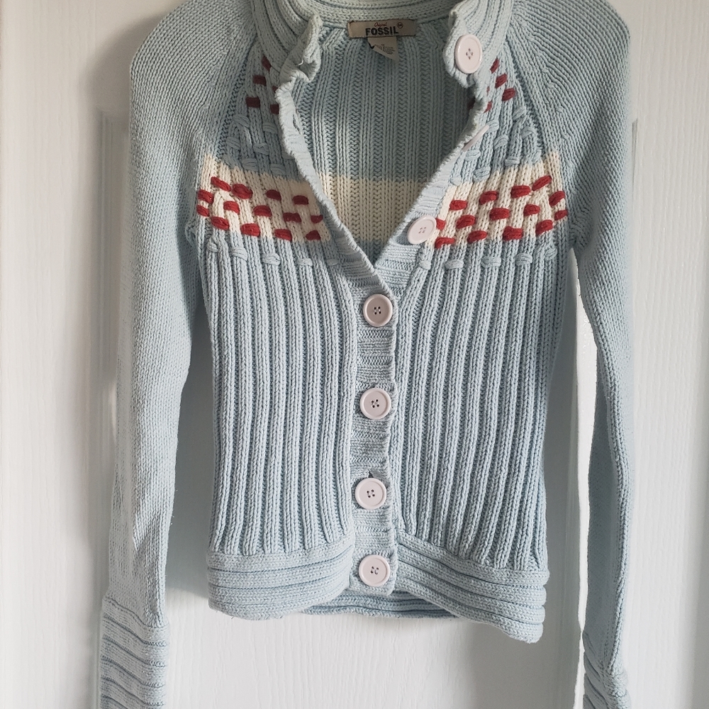 fossil • sweater cardigan